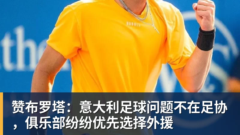赞布罗塔：意大利足球问题不在足协，俱乐部纷纷优先选择外援