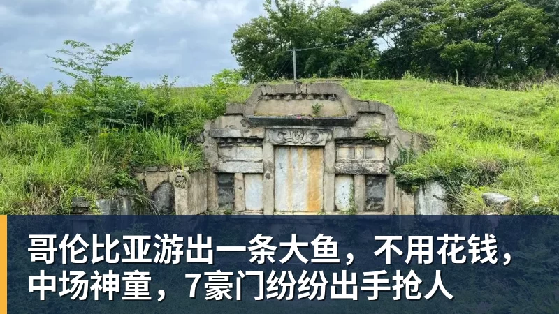 哥伦比亚游出一条大鱼，不用花钱，中场神童，7豪门纷纷出手抢人